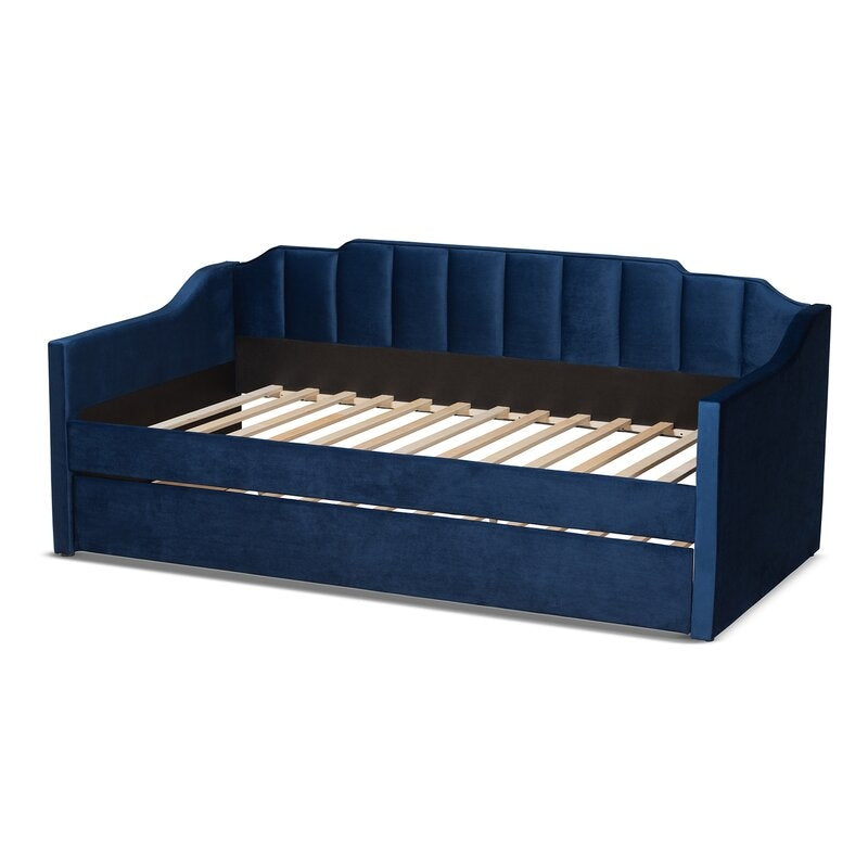 ADOUER WOOD Solid Sheesham Wood Trundle Beds