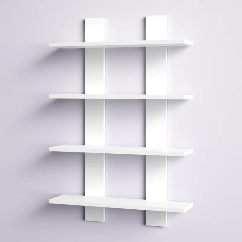 ADOUER WOOD Sheesham Wood Multi Use Open Shelfs Wall Shelve