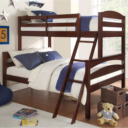 ADOUER WOOD Solid Sheesham Wood Standard Bunk Bed - Convertible into Two Separate Beds