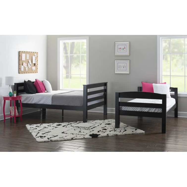 ADOUER WOOD Solid Sheesham Wood Bunk Bed