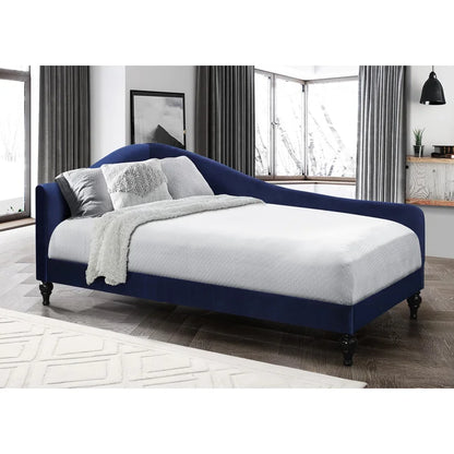 ADOUER WOOD Solid Wood Frame Upholstered Divan (Day Bed)