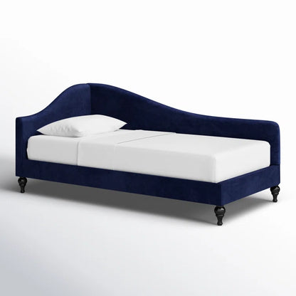 ADOUER WOOD Solid Wood Frame Upholstered Divan (Day Bed)