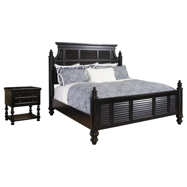 Adouer Wood One Choice Solid Sheesham Wood Designer Bed Without Storage For Bedroom (Walnut)