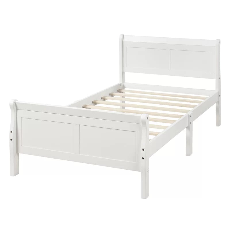 ADOUER WOOD Handcrafted Solid Sheesham Wood Standard Bed for kids