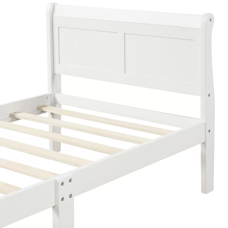 ADOUER WOOD Handcrafted Solid Sheesham Wood Standard Bed for kids